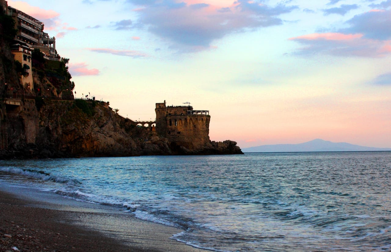 Maiori, sunset - panoramio