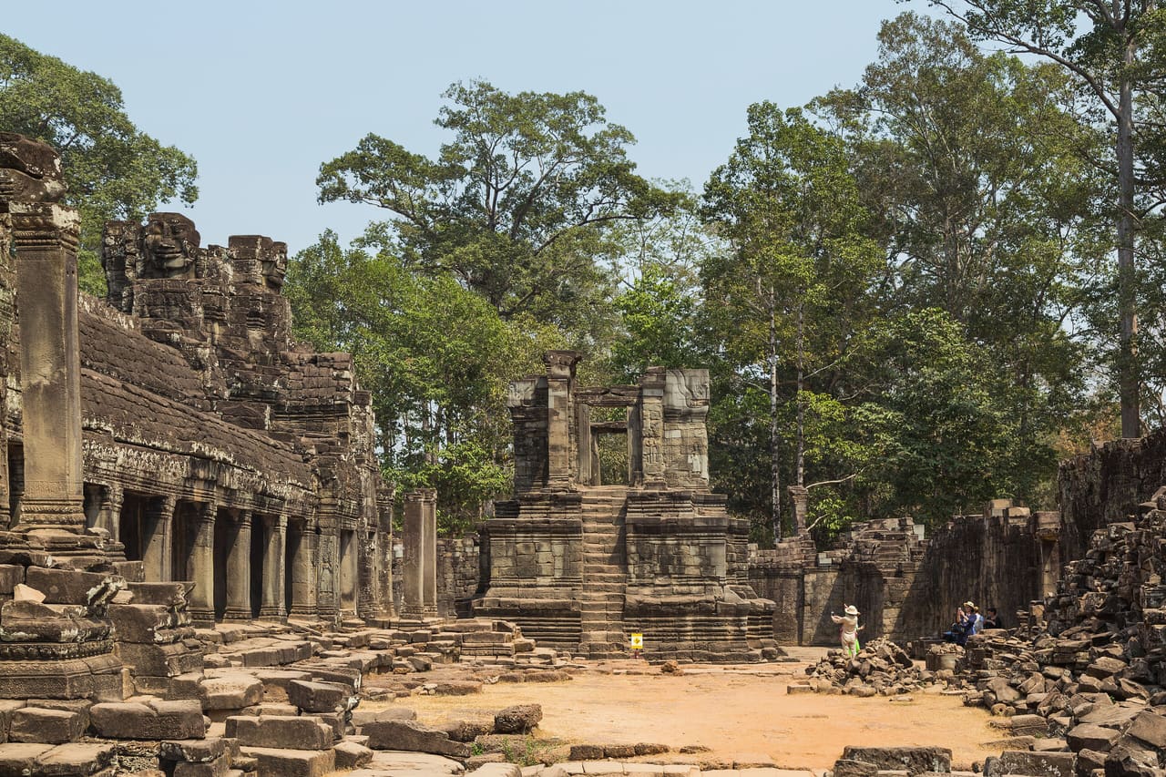2016 Angkor, Angkor Thom, Bajon (25)