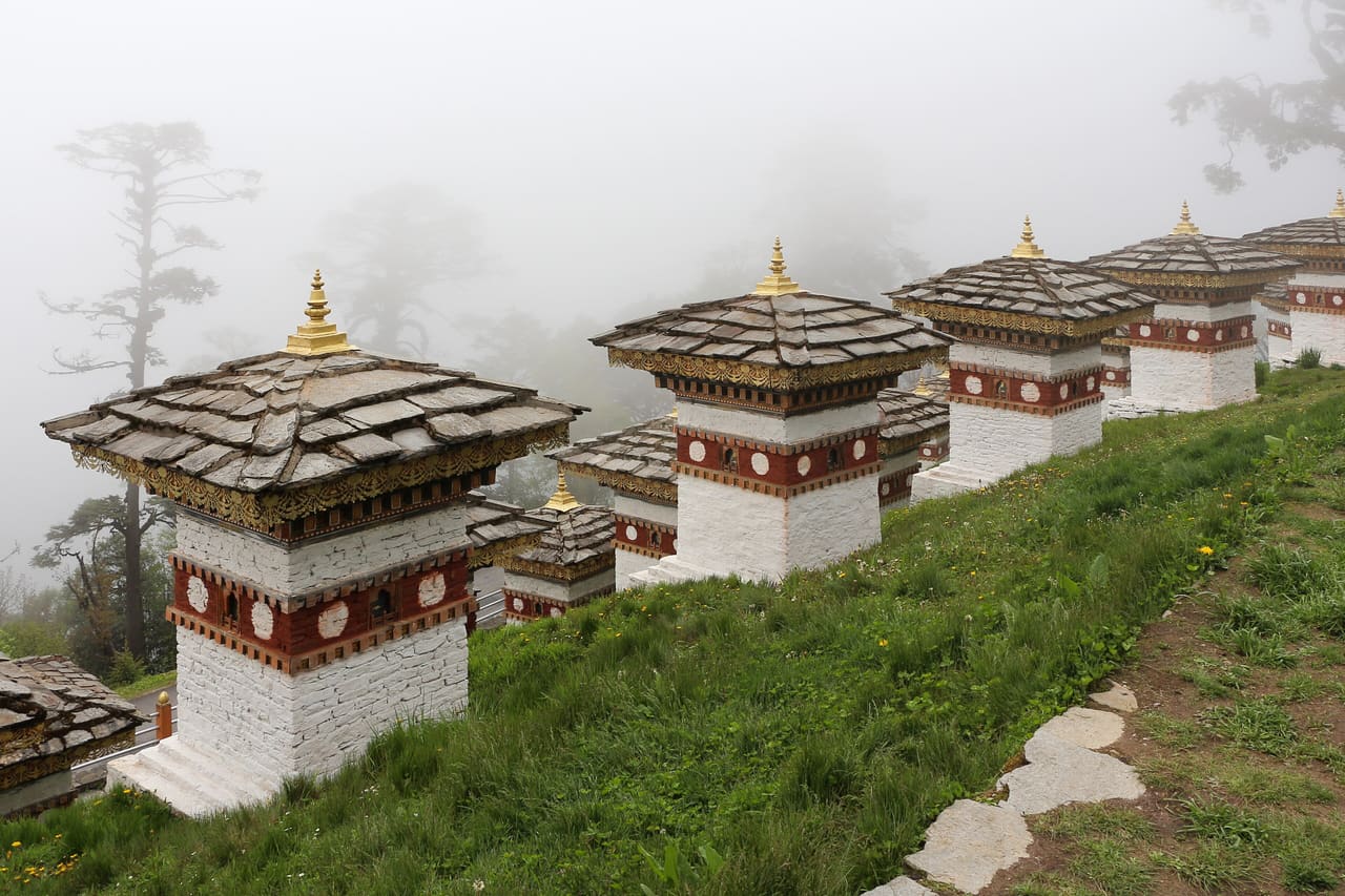 Druk Wangyal Chortens, Bhutan 04