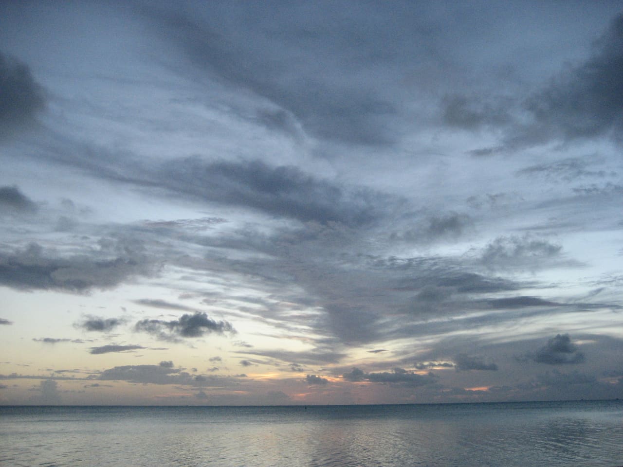 Subtle and subdued Bora sunset - panoramio
