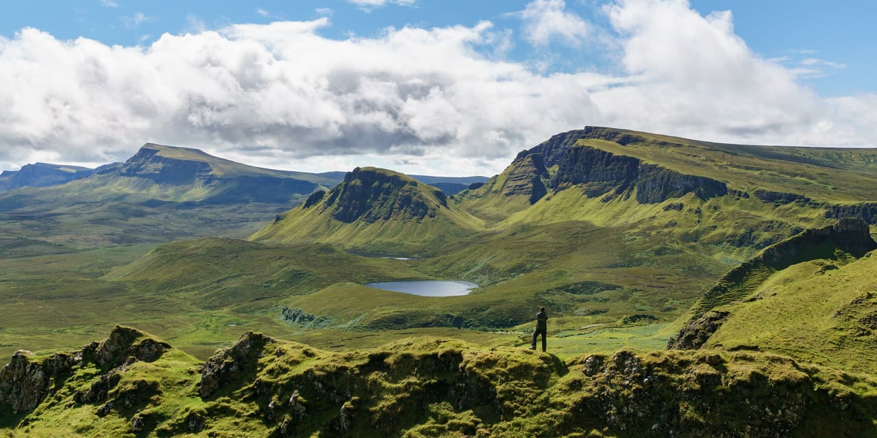 South over the Quiraing, Isle of Skye - 2