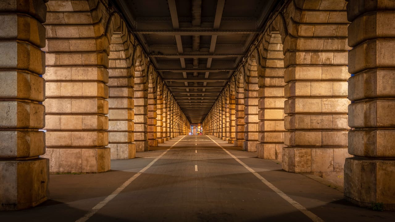 Pont de Bercy, Paris 23 December 2021
