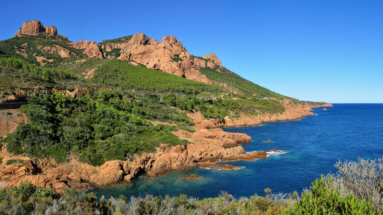Calanque du Petit Canereit-Massif de l'Esterel