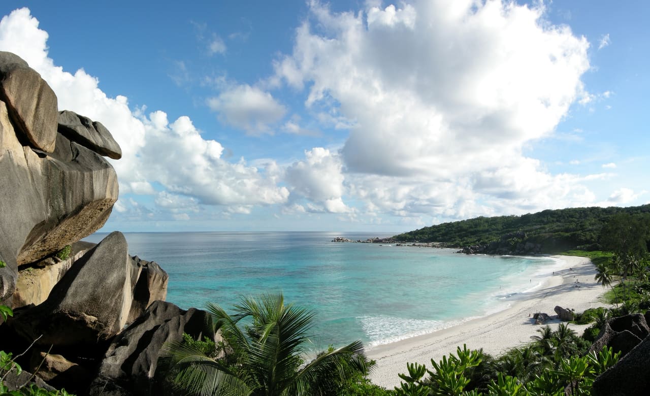 Grand Anse-La Digue-Seychellen