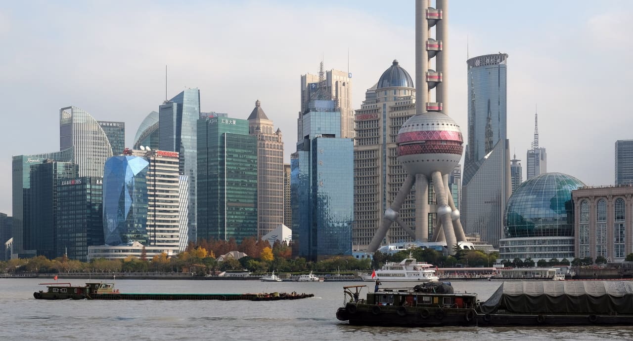 Lujiazui from The Bund